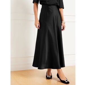 Talbots Elegant Black Women's Skirt NWT Size 14